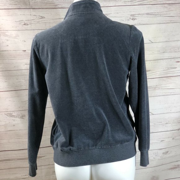Haymaker Womens size S Zip up jacket Gray Ribbed - Picture 4 of 12